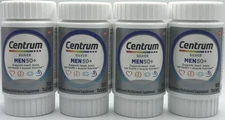 3PK Gsk Centrum Silver Men 50 + ~ 100 Tablets Each ~ EXP 3/26 & 5/26 ~Fast SHIP