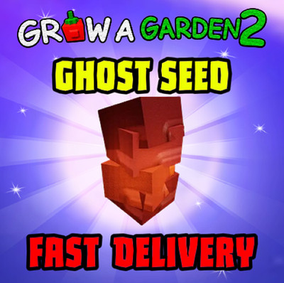  Grow a Garden 2 | Ghost Pfeffersamen | GAG2 schnelle Lieferung