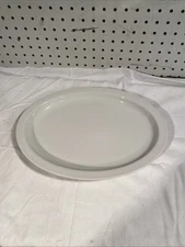 Tom's Diner Oneida Oval White Serving Plater Restaurant Ware 13”