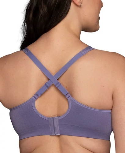 Vanity Fair Purple Beyond Comfort Simple Sizing Wireless Bra Size 3XL - Bild 3 von 13
