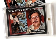 Pablo Escobar “El Patron” Custom Card In Protective Case