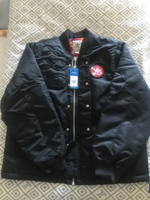 Adidas Herren CNY Bomberjacke 2in1 Jacke+Weste Winter Blouson schwarz Gr.M wie L