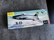 1/64 ? HELLER REVELL H-164 MODEL AIRCRAFT NORTH AMERICAN X-15 NASA 60s MIB