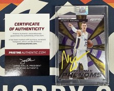 Moritz Wagner On Card Autograph 2018 Prizm Rookie Card Pristine COA. rookie card picture