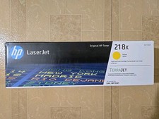 HP 218X Yellow High-Yield Toner Cartridge | Works with Color LaserJet Pro 3201,