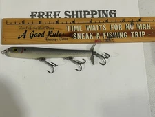 Vintage Arborgast Skinny Minny 5" Fishing Lure TACKLE BOX FIND TOPWATER