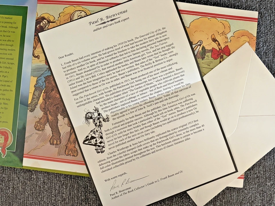 Wizard of Oz Baum 5 Volumes Hardcover Color DJ Illust. Fine Heirloom Editions - Image 2 of 4