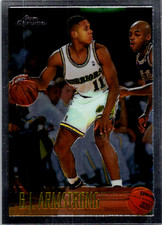 1996-97 Topps Chrome B.J. Armstrong #43 NBA Basketball NM Card Chrome