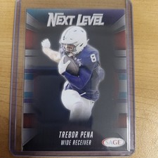 2026 Sage Low Series Football - Trebor Pena #96 - Next Level  Black