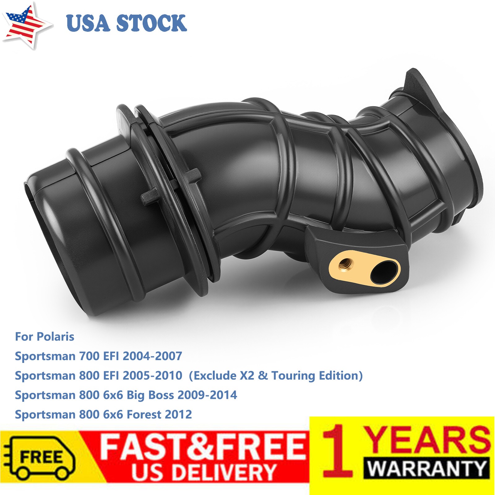 5412518 Air Box Throttle Body Boot For Polaris EFI Sportsman 700 , Sportsman 800