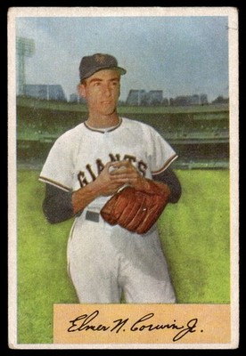 1954 Bowman Al Corwin New York Giants #137