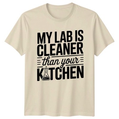My Lab Is Cleaner Than T-Shirt Mikrobiologie Wissenschaft Geburtstag Geschenk