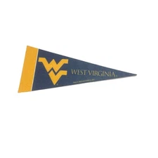 NCAA West Virginia Mountaineers Mini Pennant 4”x9" Wall Decor Flag
