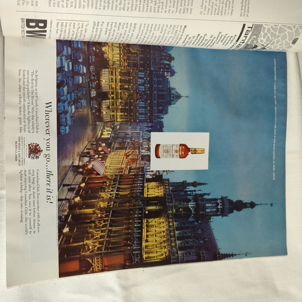 Vintage Holiday Magazine Ireland April 1963 Travel Ludwig Bemelmans Slim Aarons Foto 4 de 4