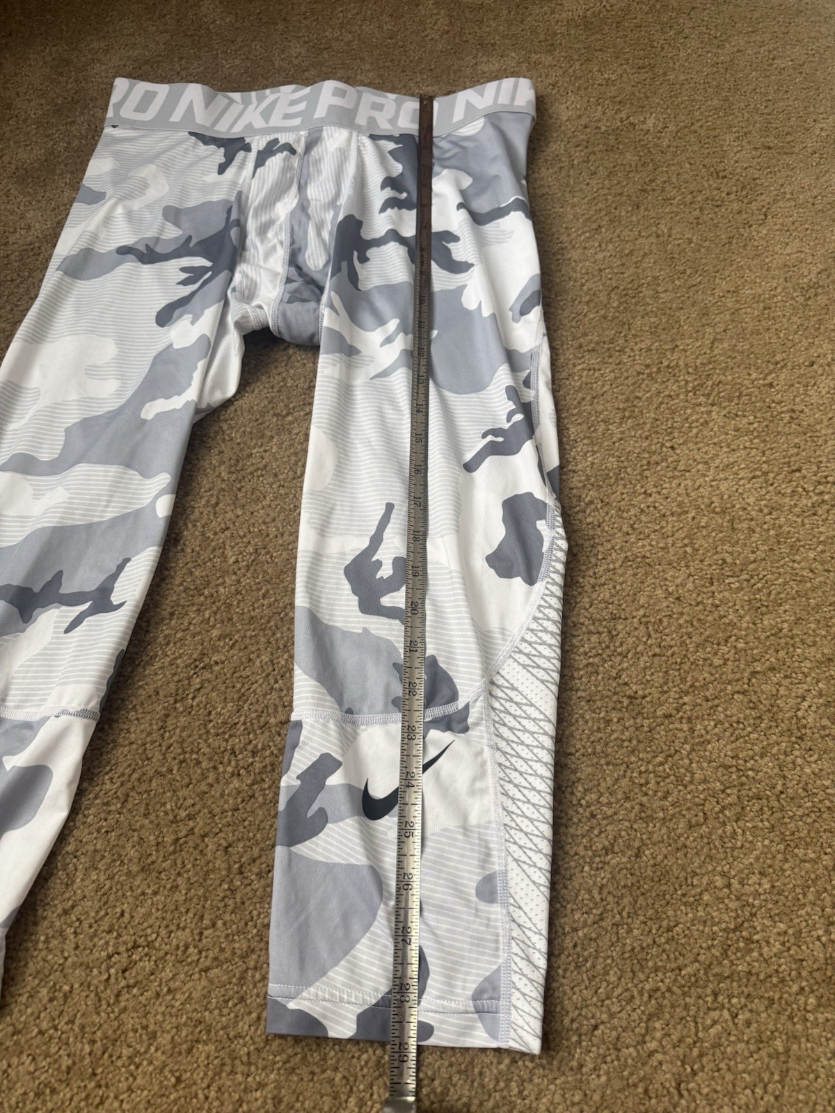 Nike Pro Hypercool Training Tights Compression Wh… - image 5