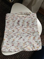 Borsa per la spesa in tessuto realizzata con sacchetti di plastica riciclati - Taglia M