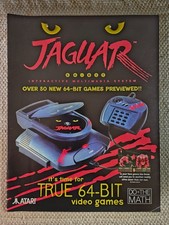 Vintage 1993 Atari Jaguar Sales Brochure 50 G...
