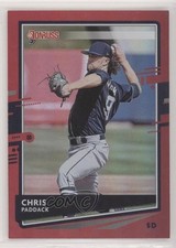 2020 Panini Donruss Holo Red Chris Paddack #163 n1u