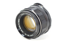 Super Takumar Lens 55MM f/1.8 Prime Yellow Coating Vintage Pentax M42 Mount Lens