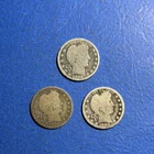 3 Barber Quarters 1899,,1900,,1903