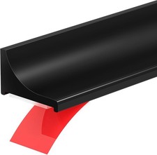 39Inch Shower Threshold Water Dam, Self-Adhesive Silicone Shower Barrier Water S