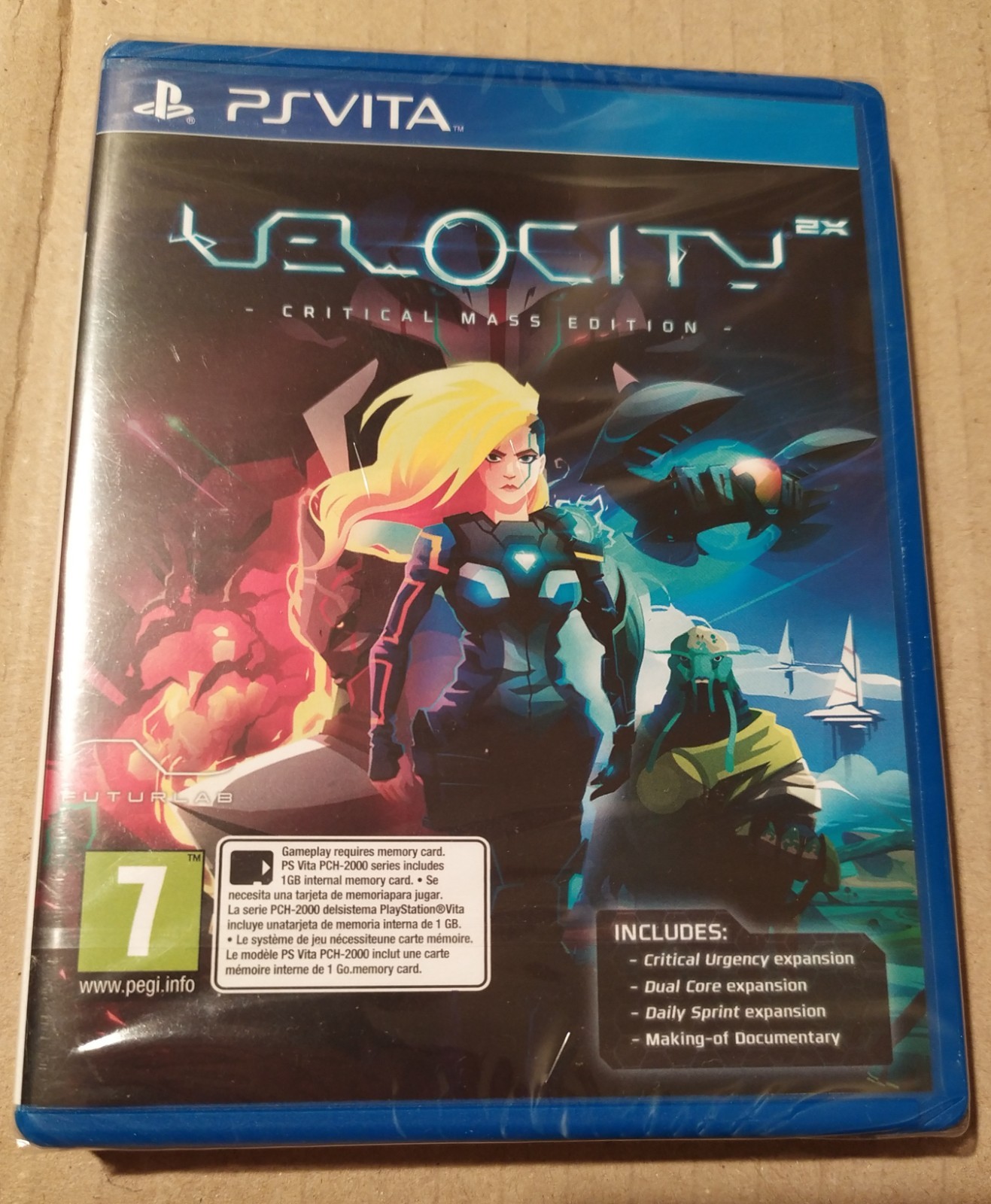 Velocity 2X Critical Mass Edition PS ViTA NEUF ss blister PlayStation ViTA