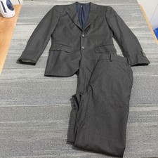 Suitsupply Suit Mens 34R Gray Vitale Barberis Canonico Wool Full 2 Piece 30x30