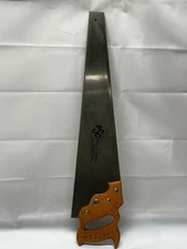 VTG Pennsylvania Saw Corporation No. 191A 8 Point Wood Handle Saw USA Made 26”