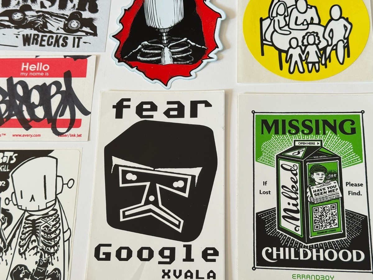 RARE VINTAGE Street Art Graffiti Sticker Lot of 21 Musk ?Josh