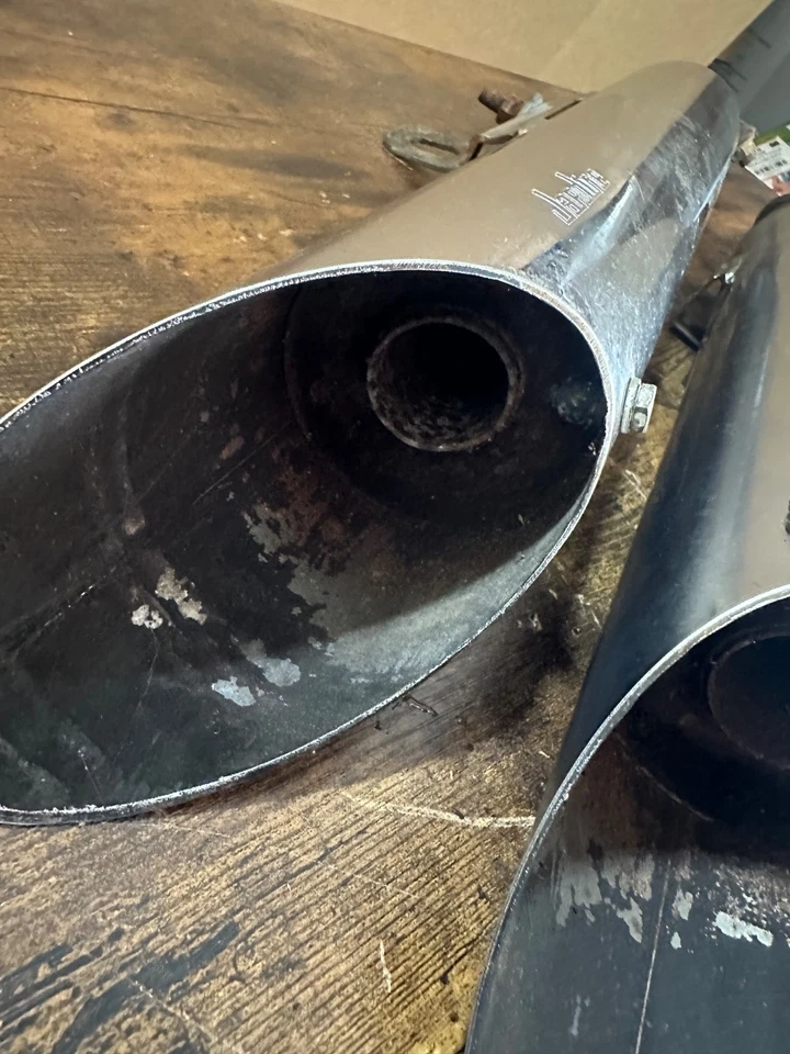 85-86 YAMAHA XJ700 XJ 700 MAXIM Jardine Exhaust Mufflers Silencers Slip Ons - Изображение 4 из 4