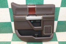 17-22 F250 King Ranch Rear Left Brown Interior Door Trim Panel Woodgrain Oem Oe