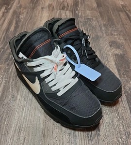 off white nike shoes with tag