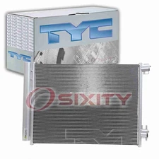 TYC AC Condenser for 2020-2021 Nissan Versa AC Air Conditioning Heating ec