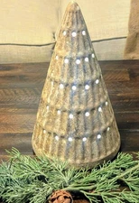 Stone Light Up Christmas Tree Tabletop Decor