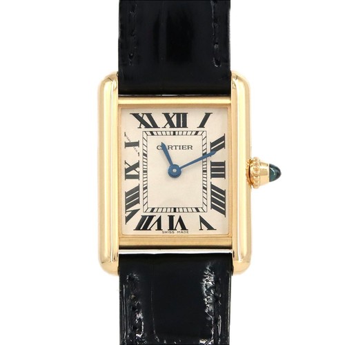 Cartier Tank W1529856 29.5 mm Silver Dial
