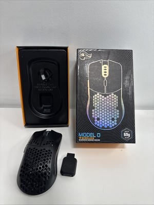 Glorious Model O Wireless Gaming Mouse Matte White RGB 19000 DPI USB Ergonomic