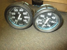 Faria Tachometer and Speedometer Gauge Set (foggy screen)