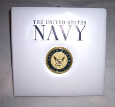 The United States NAVY Genuine Bonded Leather Scrapbook 16 Pages
