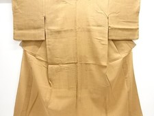 7436220: JAPANESE KIMONO / ANTIQUE SUMMER KIMONO / SILK / TSUMUGI / RAIN KASURI