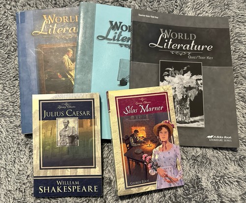 Abeka 10th Grade World Literature Student Text, Test /Quiz Key and Text Key 4th