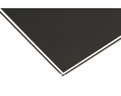 Glas-Regalboden Square B 60 x T 20 x H 0,8 cm, schwarz