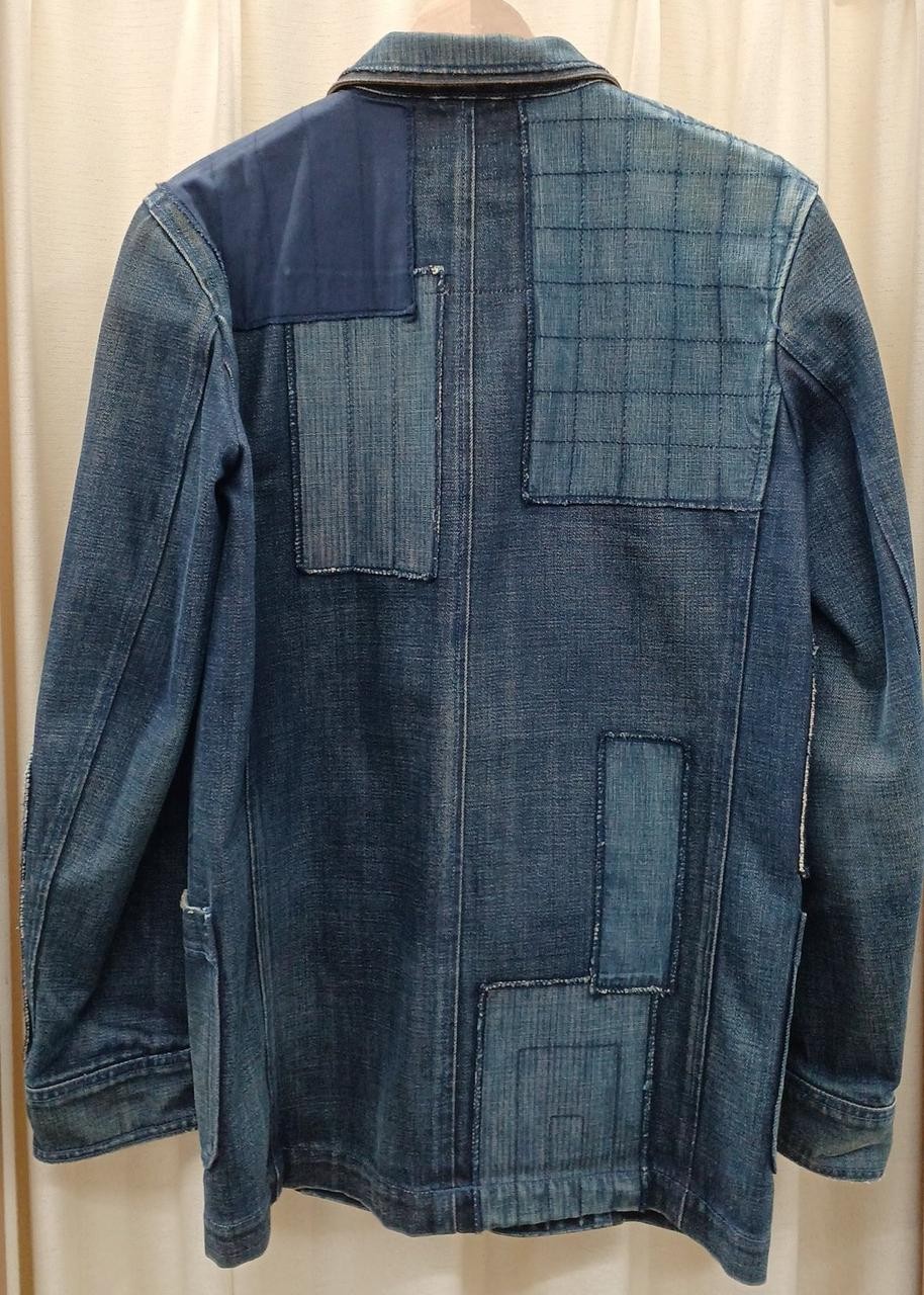 Neighborhood Indigo Blue Patchwork Condition B Co… - image 2