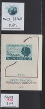 WC1_28248. POLAND. 1956 DAY OF THE STAMP souv. sh. Sc. B106. MNH