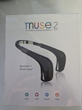 Muse 2 Brain Sensing Headband EEG Meditation Tracker NEW Factory Sealed