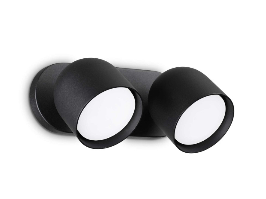 Acquista Ideal Lux Dodo AP2 Nero 327938: Applique LED a Prezzo Top
