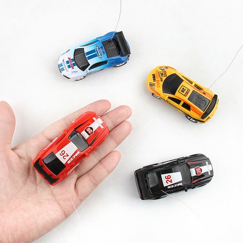 Mini latas de coca-cola coche de radiocontrol con bloqueos de carreteras modelo de coche de radiocontrol de plástico para niños niños niños - Imagen 10 de 26