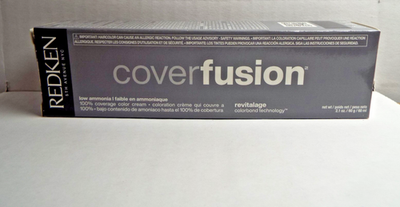 #ad Redken Cover Fusion Low Ammonia 100% Coverage HairColor Cream Pick your Color $16.95