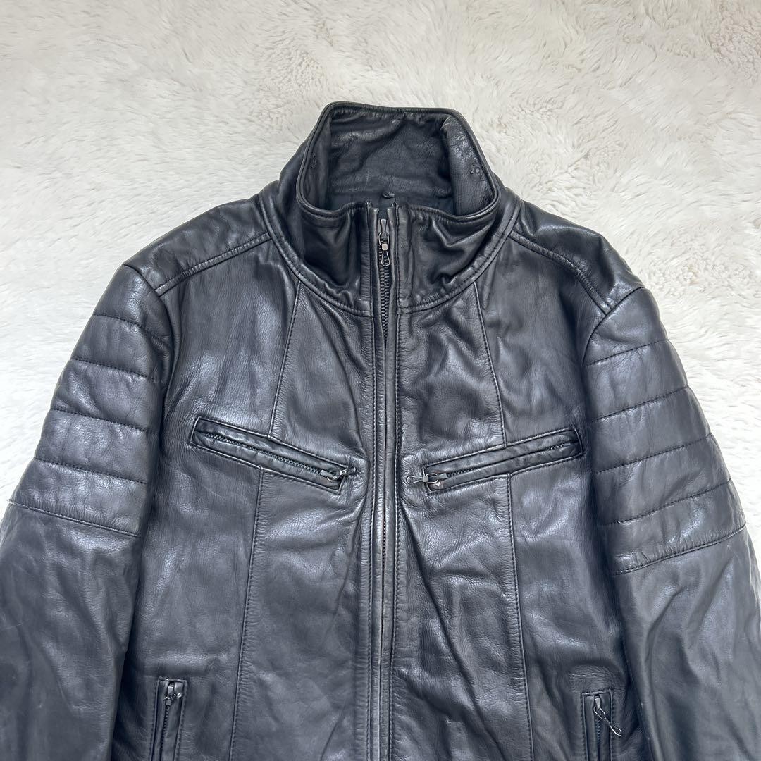 L Size Leather Jacket Shellac Shellac/Riders 48 B… - image 2