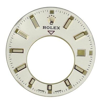 ROLEX ORIGINAL DIAL WHITE SKY-DWELLER 2-TONE YELLOW GOLD CROWN MODEL#326933