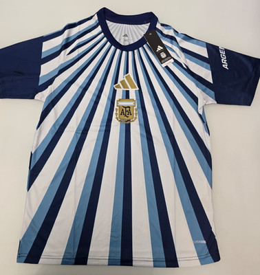 Argentina Futbol Jersey Home Pre Match Pre-entrenamiento Shirt Soccer AAA